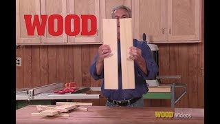 How To Glue Your Boards Up Perfectly  WOOD magazine [upl. by Eednil]