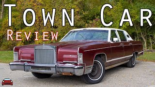 1978 Lincoln Continental Town Car Review  Long amp Lavish [upl. by Yhpos]