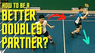 How to play DOUBLES in Badminton  Step by Step to become better doubles player [upl. by Aved]