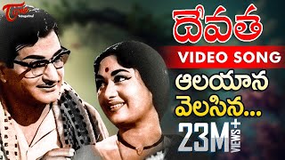 Devatha Movie Songs  Aalayana Velasina Video Song  NTR Savitri [upl. by Prady]