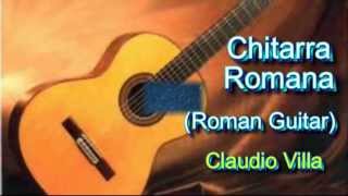 Chitarra Romana Roman Guitar  Claudio Villa Subt Italian amp English [upl. by Quinby]