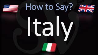 How to Pronounce Italy CORRECTLY [upl. by Loralyn]