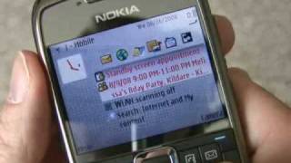 Nokia E71 smartphone review [upl. by Acul739]