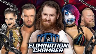 WWE Elimination Chamber 2023 Predictions [upl. by Elocel]