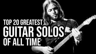 TOP 20 ROCK GUITAR SOLOS OF ALL TIME [upl. by Assirhc]