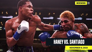 FULL FIGHT  Devin Haney vs Alfredo Santiago DAZN REWIND [upl. by Yorick856]