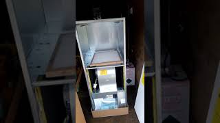 Installing 25 ton down flow Air handler [upl. by Yelyab]