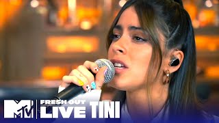 TINI Performs “Un Beso en Madrid”  MTVFreshOut [upl. by Lachish136]