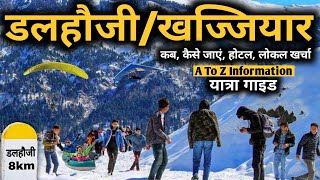 DalhousieKhajjiar Budget Tour  Dalhousie Cheapest Tour  Dalhousie Full Info By MS Vlogger [upl. by Bertero]