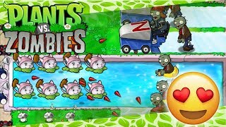 How to beat Bobsled Bonanza without Sunflowers  Plants vs Zombies  Minigame ❄️ [upl. by Samau]