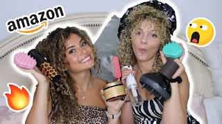 10 CURLY HAIR MUST HAVE PRODUCTS our amazon favorites [upl. by Arrat]