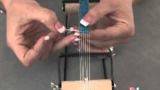 How to Work with a Bead Loom [upl. by Yelahs114]