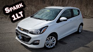 2020 CHEVY SPARK 1LT  FULL REVIEW  Options  Pricing [upl. by Atekihc]