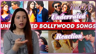 Top 50 Underrated Bollywood Songs Reaction  Songs That deserve more love part 1 [upl. by Wolfgram]