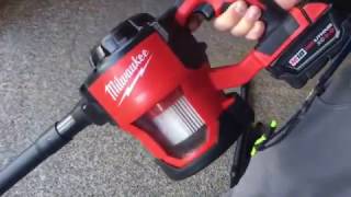 Demo Milwaukee 088220 M18 Cordless Compact Vacuum [upl. by Llenor]