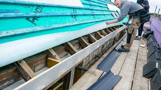 FINISHING THE EAVES  Timber Fascias amp Soffits [upl. by Imas290]