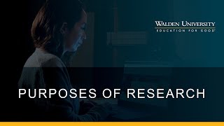 Purposes of Research [upl. by Anees]