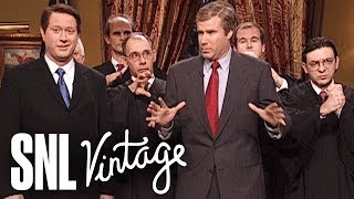 Decision 2000 with Bush and Gore Cold Open  SNL [upl. by Fondea]