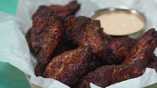 DryRubbed Smoked Chicken Wings  Southern Living [upl. by Thorfinn331]