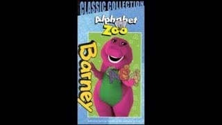 Barneys Alphabet Zoo 1999 VHS [upl. by Stanwood]