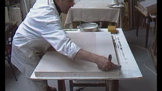 How to apply traditional gesso [upl. by Nyloc]