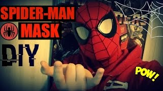 Spider man mask DIYTutorial [upl. by Carmela]