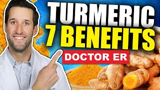 Top 7 Benefits of Taking Turmeric Supplements  Doctor ER [upl. by Maxi]