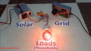 Automatic changeover Circuit  Changeover Switch Explained ATS [upl. by Ateloiv]