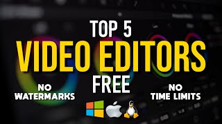 Top 5 Best FREE VIDEO EDITING Software [upl. by Parfitt]