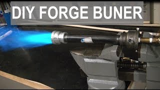 SUPER SIMPLE PROPANE FORGE BURNER  ELEMENTALMAKER [upl. by Esinereb]