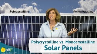 Monocrystalline vs Polycrystalline Solar Panels  What’s the Difference [upl. by Fast]