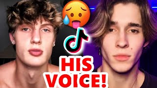 The HAWT Voices of TikTok Boys 🤤🥵💦 [upl. by Anoik321]