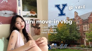 move into college w me  yale university  millie liao 耶鲁大一新生入学 [upl. by Ellienad]