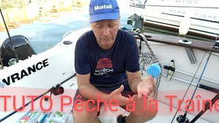 TUTO et VIDEO traine légère en mer avec MéditerrannéeFishing [upl. by Keelia]