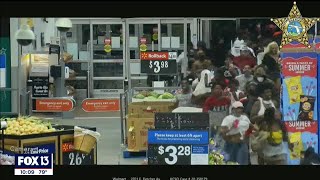 HCSO needs help identifying hundreds of Walmart looters [upl. by Leemaj122]