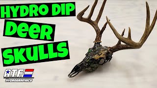 HYDRO DIP DEER SKULLS  Mossy Oak Camo [upl. by Patric]