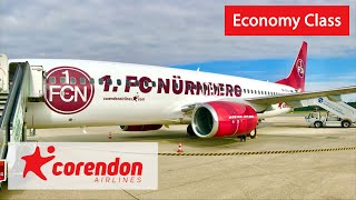 CORENDON Airlines Review  Kos  Nuremberg  Boeing 737800  Economy [upl. by Anihpled]