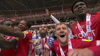 EXTENDED HIGHLIGHTS  Nottingham Forest PROMOTED to the Premier League [upl. by Suoirrad]