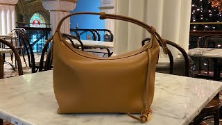 Loewe leather Cubi bag review [upl. by Hamlet621]