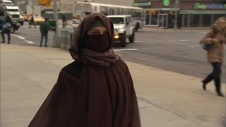 Watch How People React in New York City When Woman Dresses in Full Veil [upl. by Tareyn]