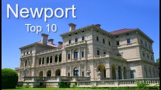 Newport Rhode Island  Top Ten Things To Do [upl. by Bondie]