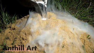 Fire Ant Hill Casting with Aluminum Cast 070 [upl. by Glantz937]