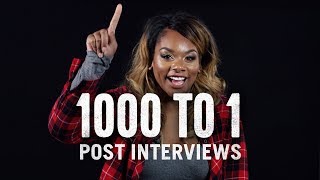 1000 to 1 PostInterviews  1000 to 1  Cut [upl. by Laurens960]