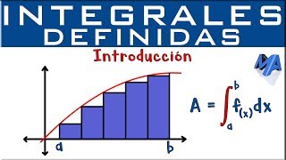 Integrales definidas  Introducción [upl. by Thomasin968]