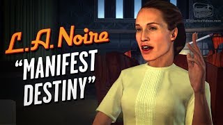 LA Noire Remaster  Case 20  Manifest Destiny 5 Stars [upl. by Kaczer533]