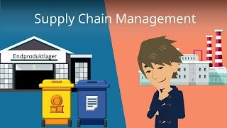 Supply Chain Management Beispiel  einfach erklärt deutsch [upl. by Enidlareg667]