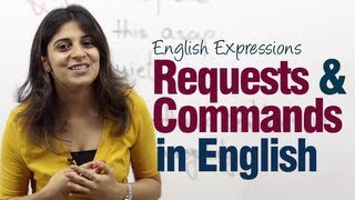 Requests amp Commands in English  Useful English Expressions [upl. by Apfel]