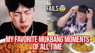 my favorite mukbang moments of all time HILARIOUS [upl. by Eirrot]