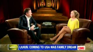 Nastia Liukin  Piers Morgan tonight  Part 1 [upl. by Suivatnod867]