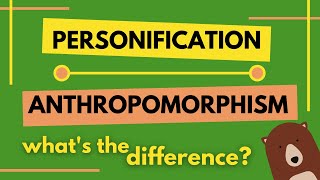 Personification vs Anthropomorphism Whats the Difference [upl. by Hamrah]